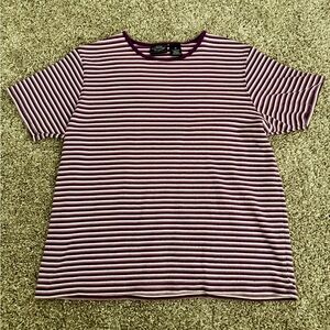 Striped Purple Top